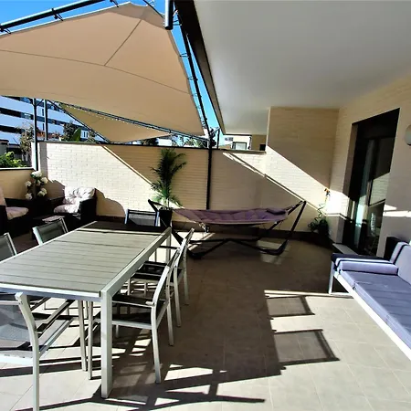 Lejlighed Alamos Playa, Piscina, Parking Y Padel *